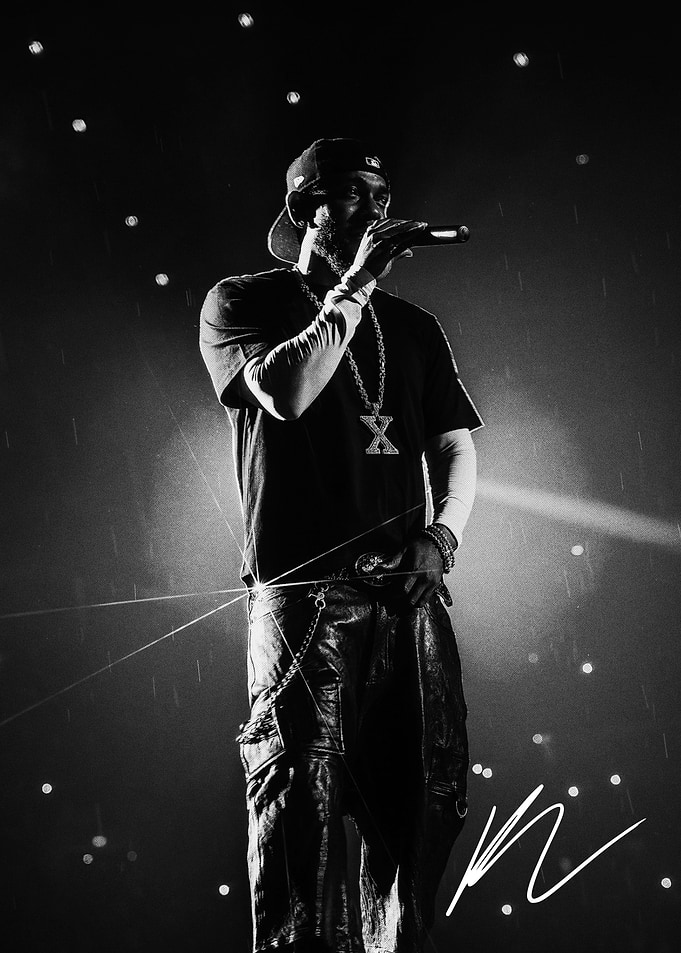 Kendrick Lamar Performing Live on Stage
