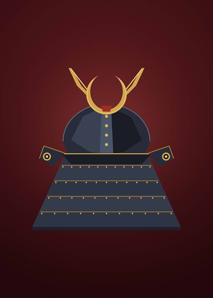 Kabuto - Minimalist Japanese Samurai Helmet