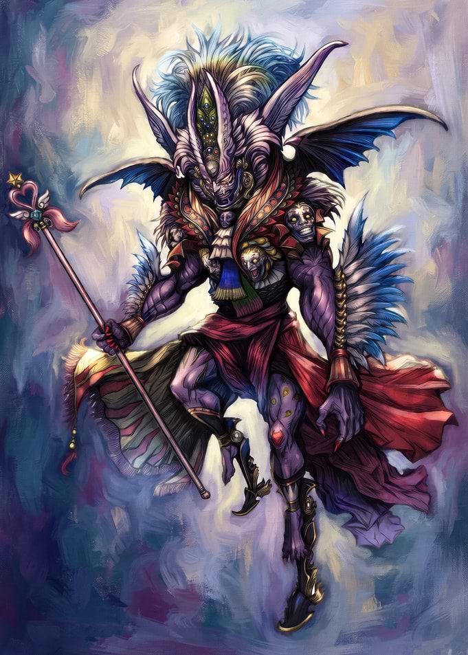 Kefka Palazzo Final Fantasy God Form