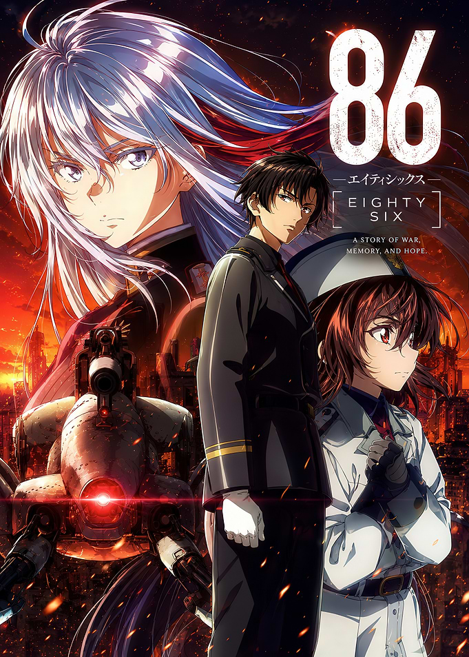 86 Eighty-Six Anime Poster