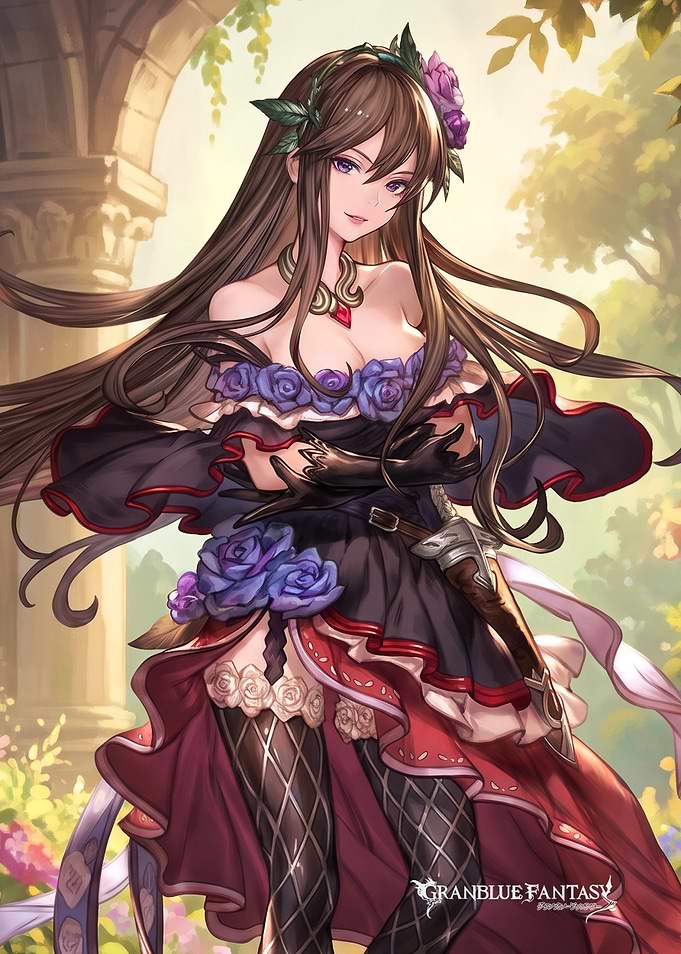 Granblue Fantasy Lady Grey Illustration
