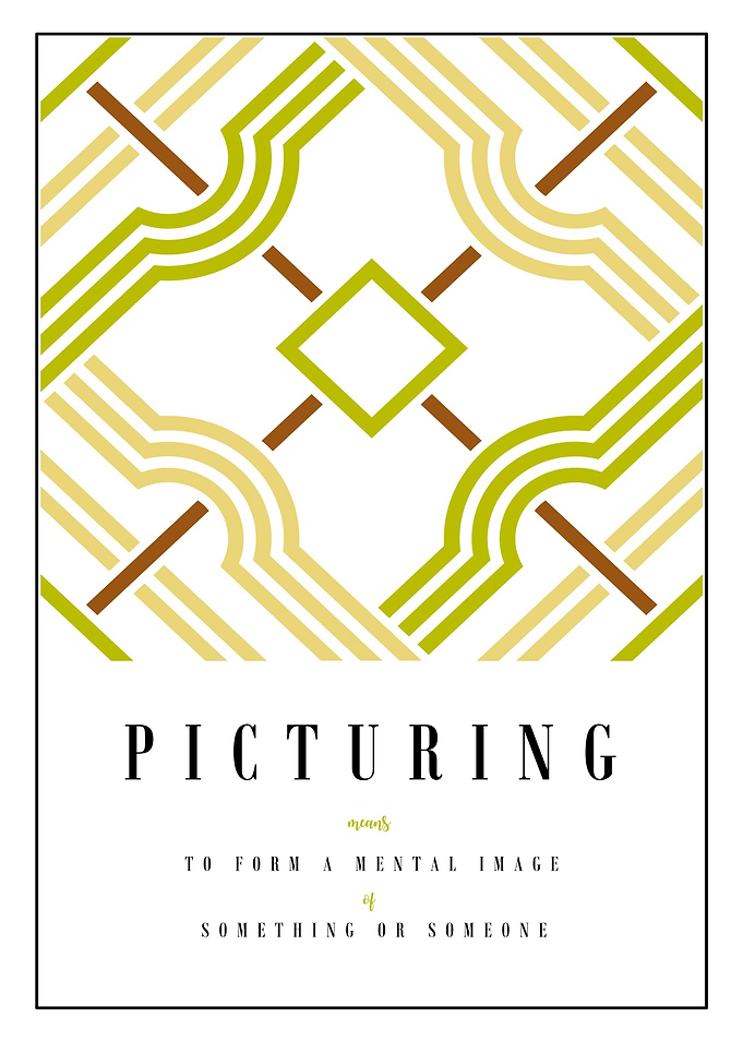 Summer Picnic Minimalist Art Print