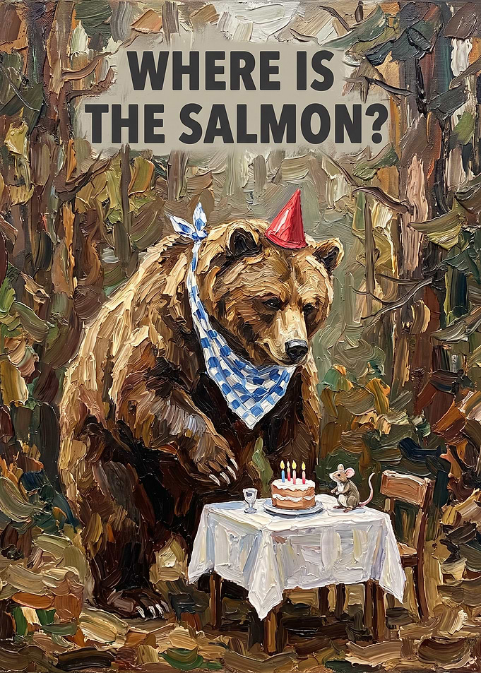 Bear and Mouse Birthday Party