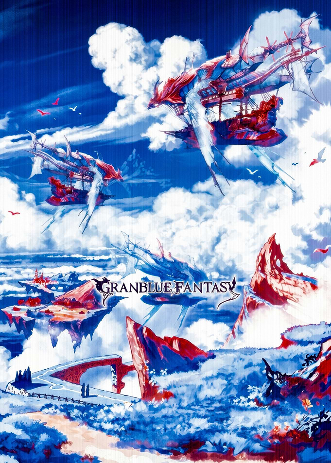 Granblue Fantasy Sky World Illustration