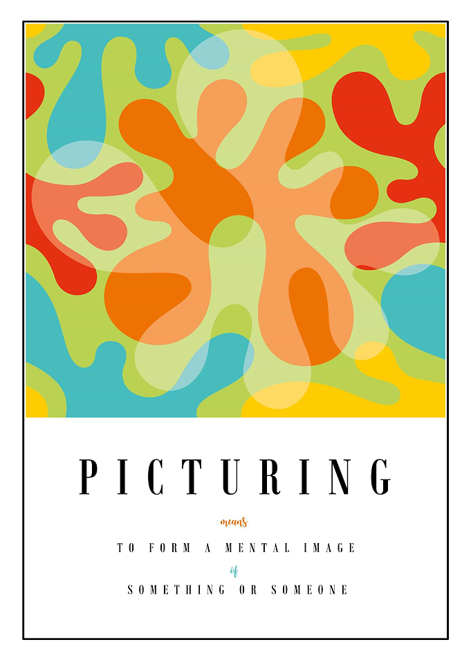 Splotch one Abstract Art Poster