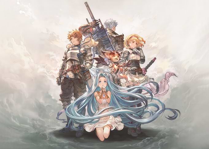 Granblue Fantasy Character Group Illustration