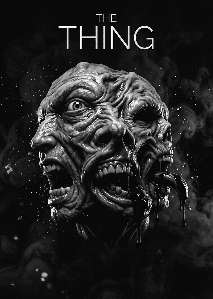 The Thing Horror Movie Poster