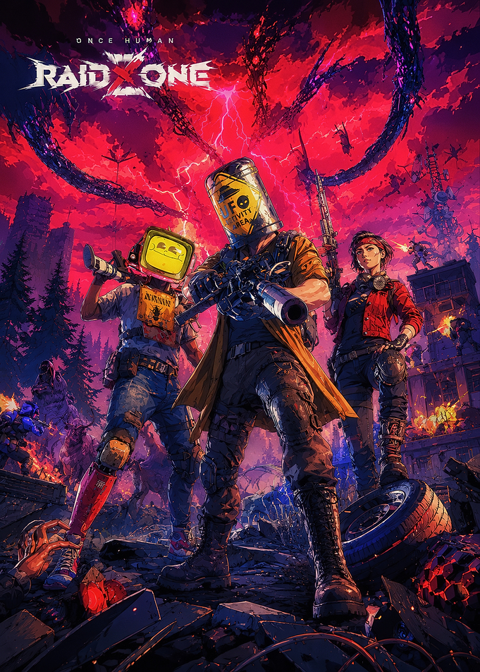 Once Human Raid Zone Game Poster