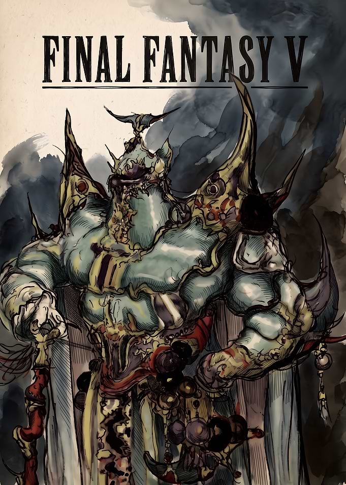 Final Fantasy V Exdeath Illustration