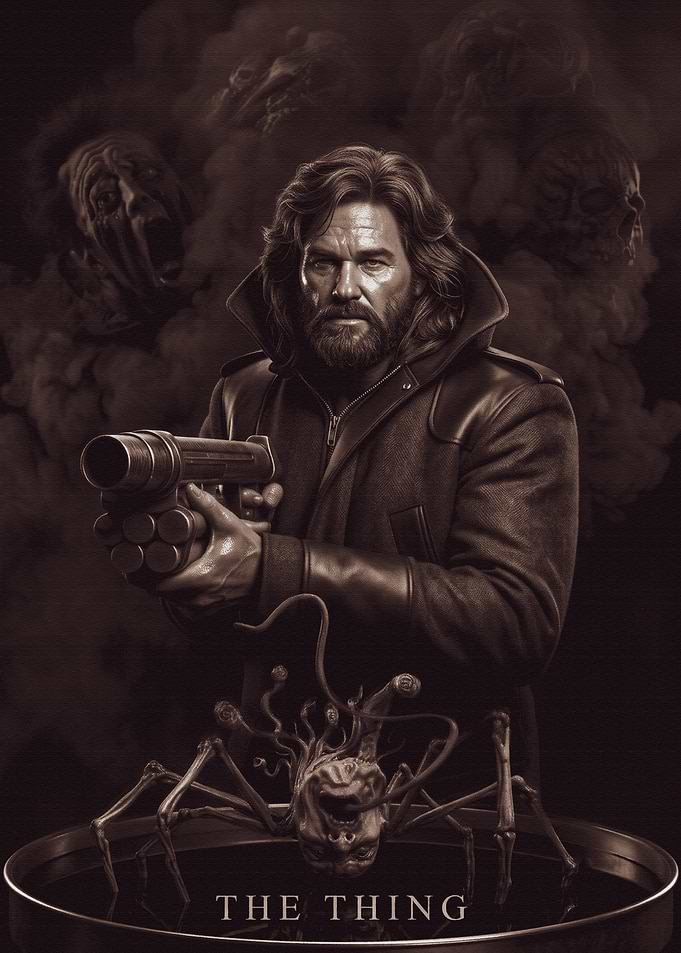 The Thing Movie Poster Art