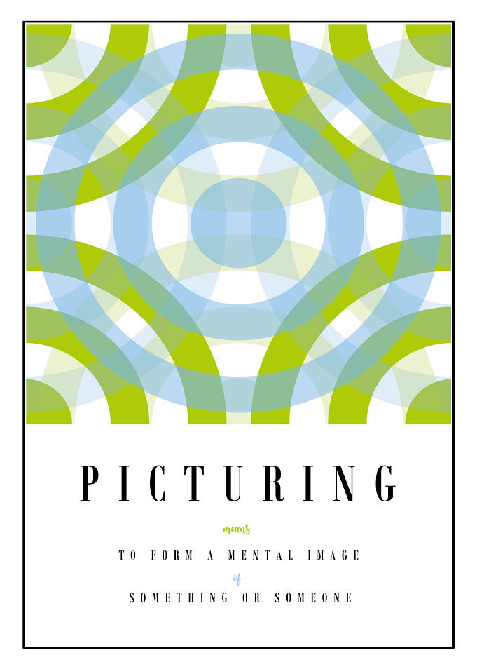 Ripple Effect Minimalist Art Poster