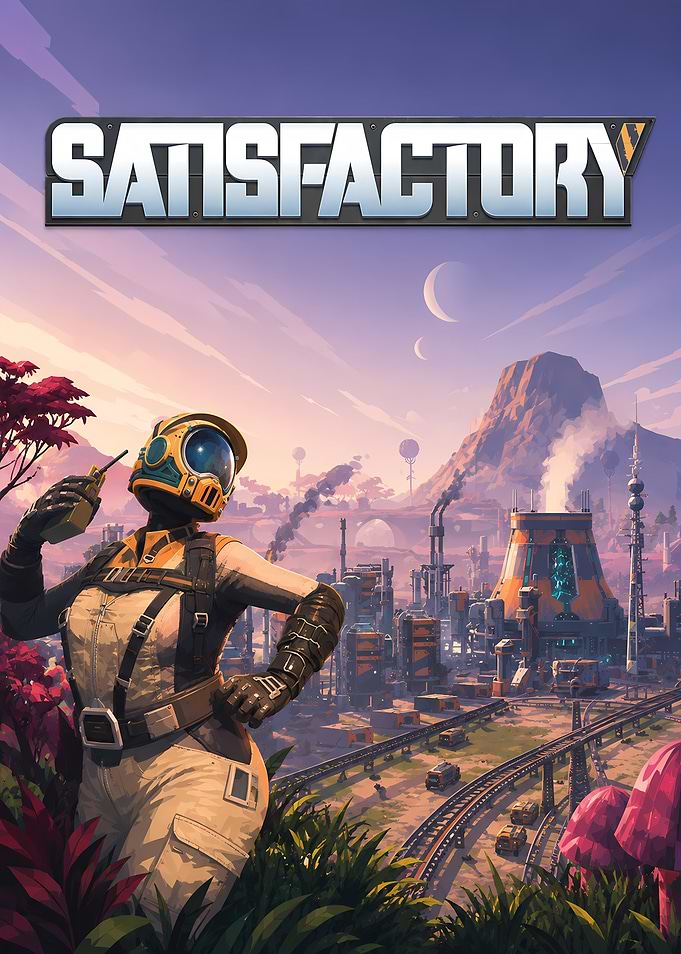 Satisfactory Game Poster
