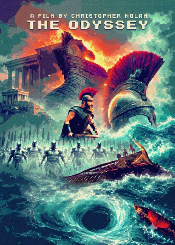 The Odyssey Christopher Nolan Movie Poster