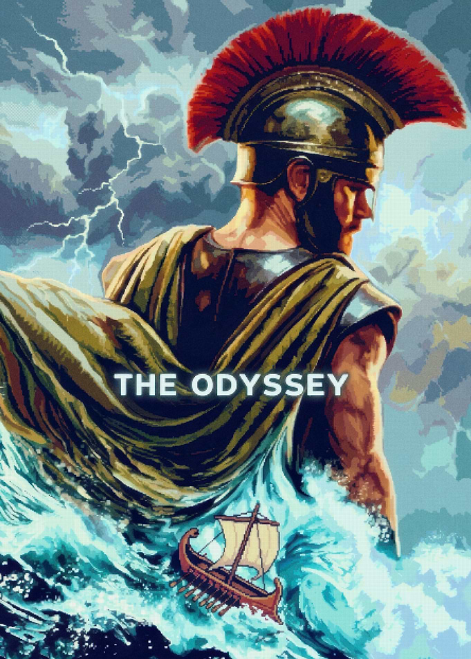 The Odyssey Greek Mythology Poster