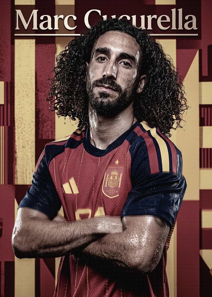 Marc Cucurella Spain National Team Portrait