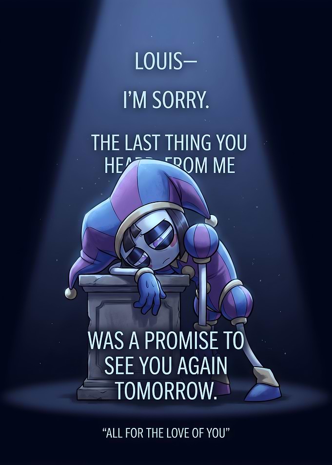 Pomni The Amazing Digital Poster
