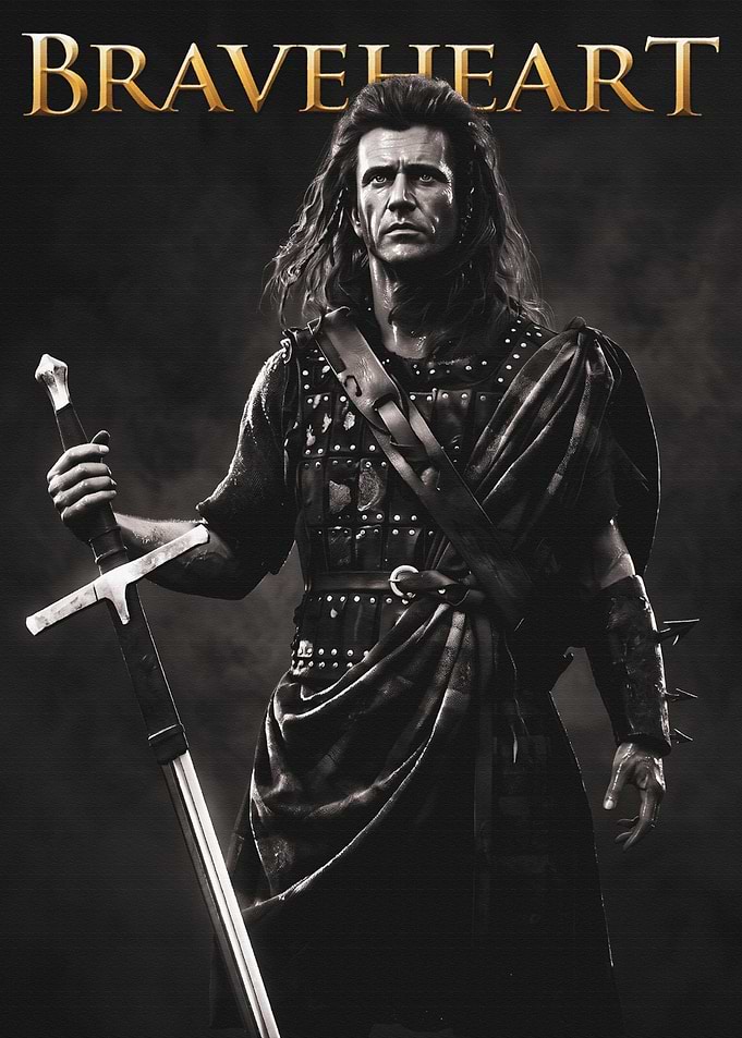 Braveheart William Wallace Movie Poster