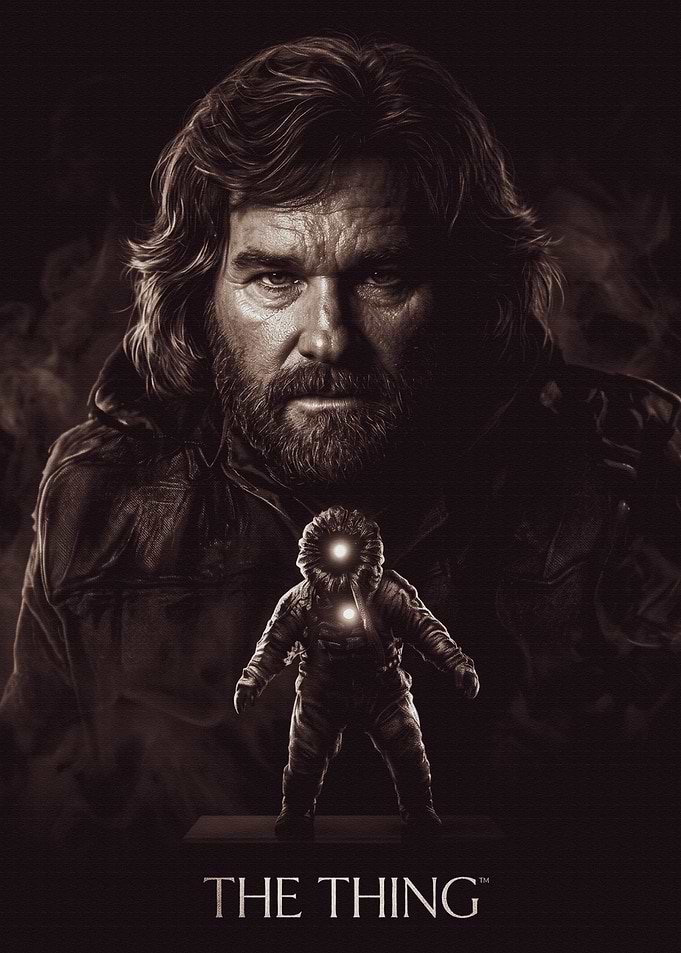 The Thing Movie Poster Art