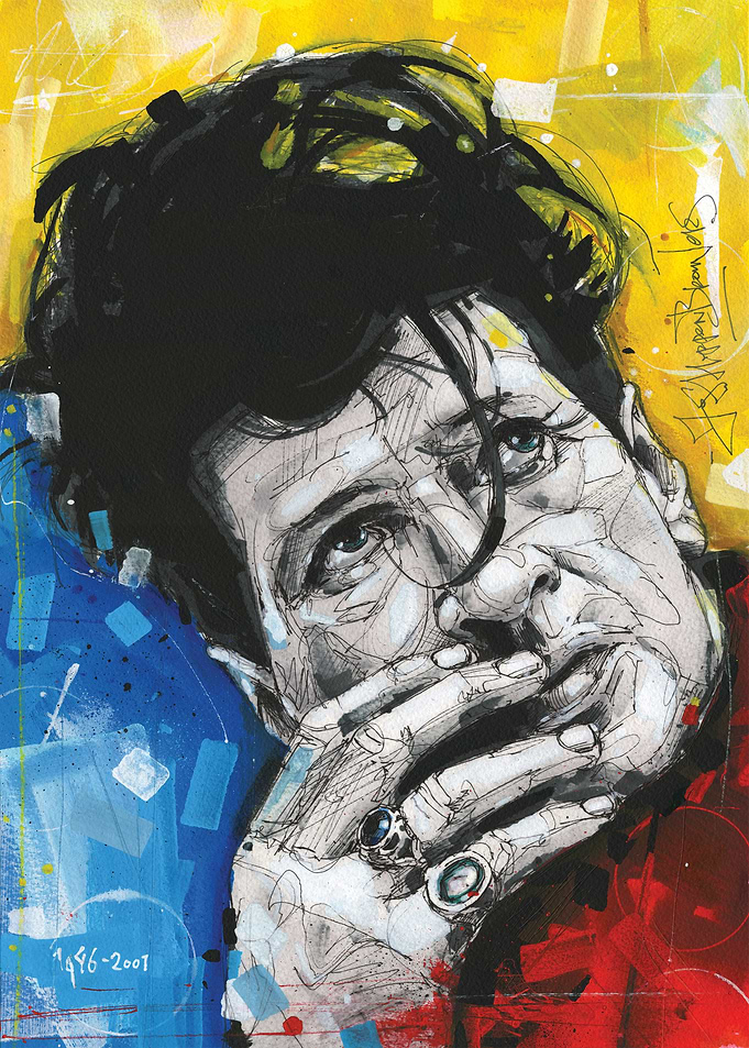 Herman Brood painting