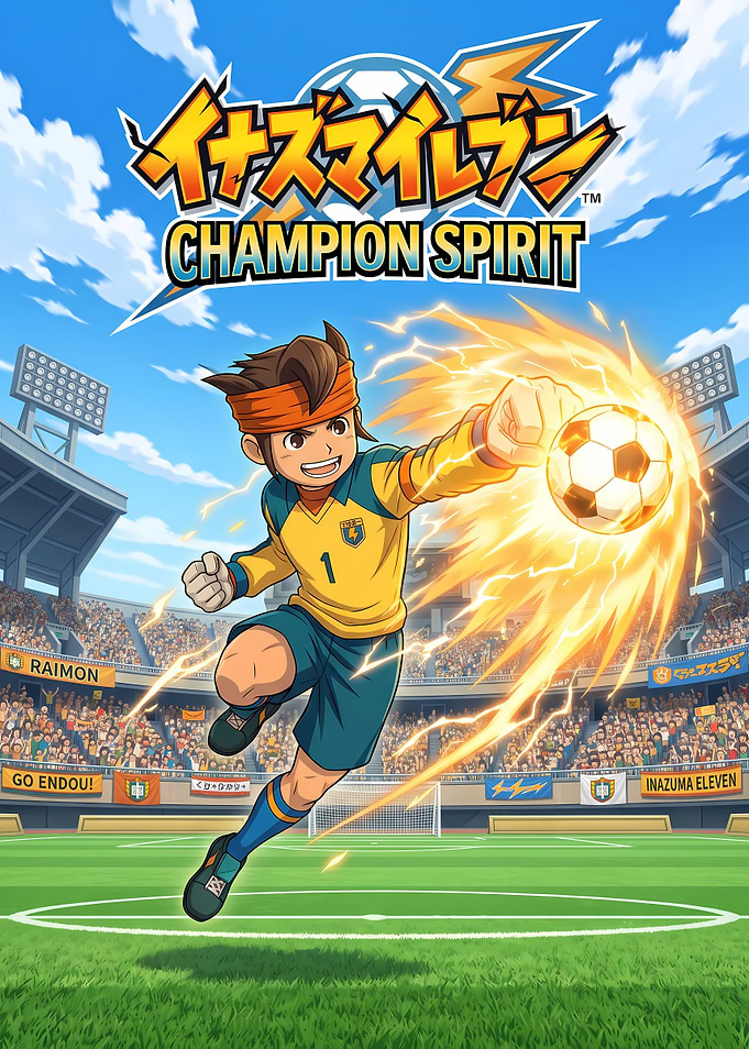 Inazuma Eleven Champion Spirit Poster