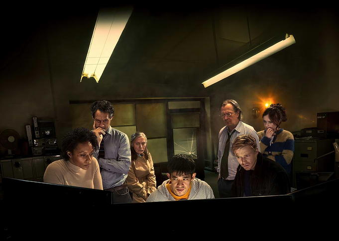 Slow Horses cast in office