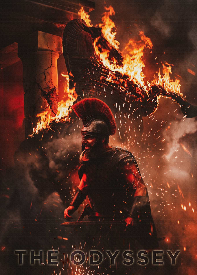 The Odyssey Spartan Warrior Poster