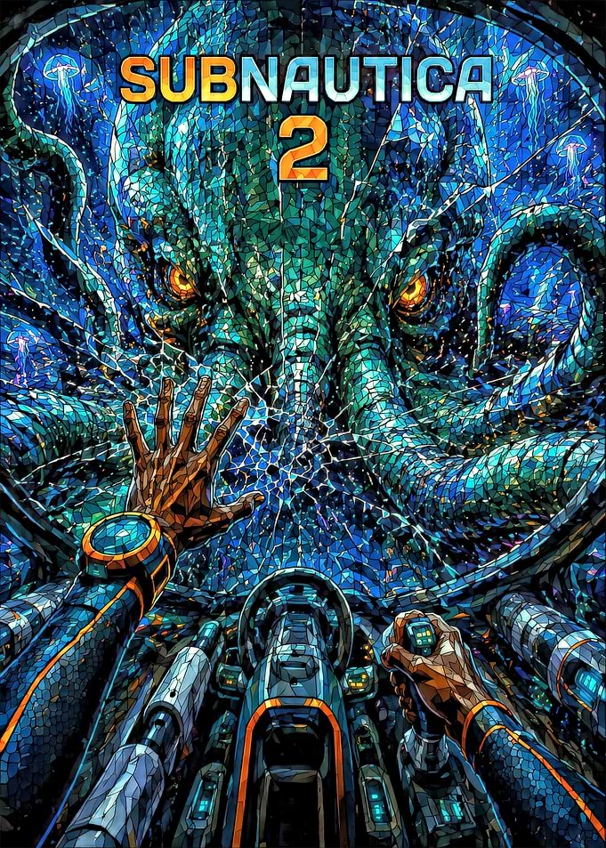 Subnautica 2 Mosaic Kraken Encounter