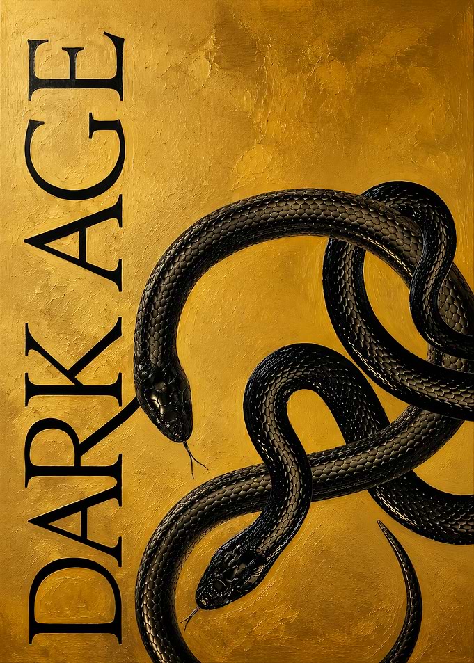 Dark Age Gold Snake Poster