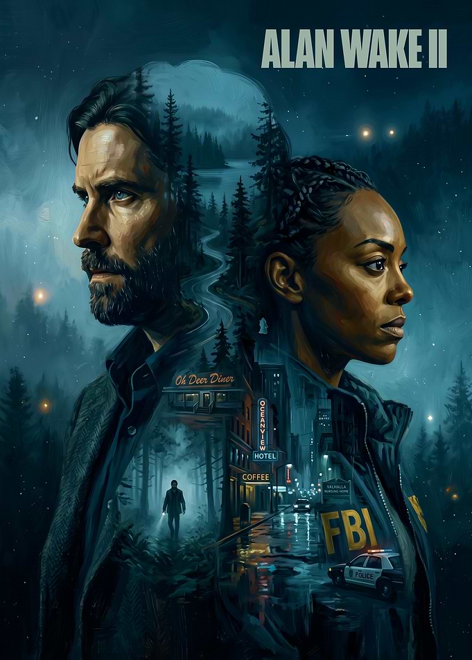 Alan Wake 2 Game Poster