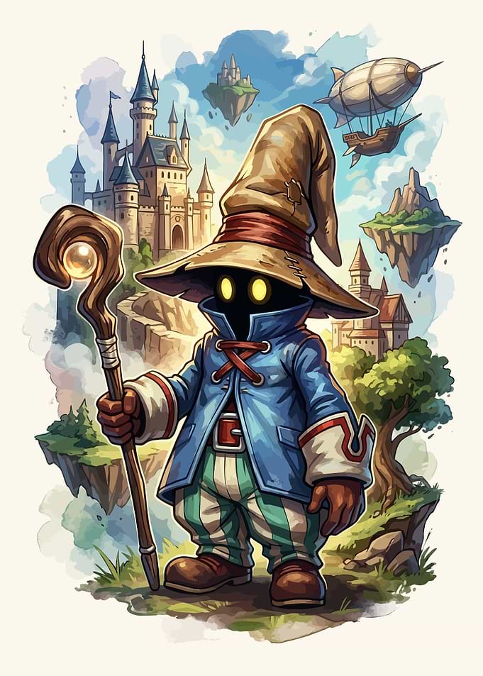 Vivi Ornitier Final Fantasy Fantasy Art