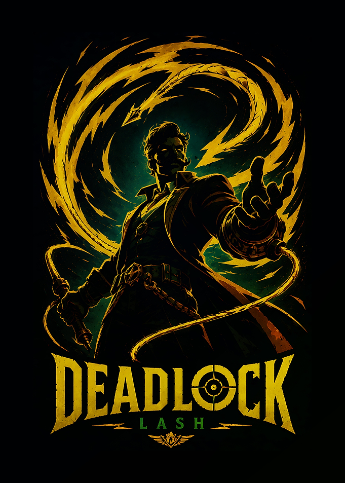 Deadlock Lash Character Poster