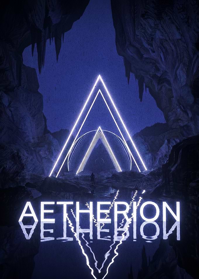 Aetherion Neon Cave Portal