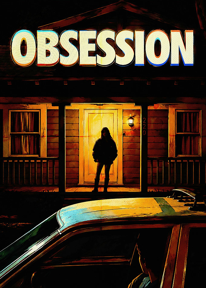 Obsession Movie Poster Style Art