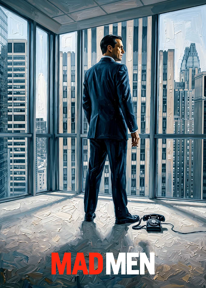 Don Draper Mad Men Office View