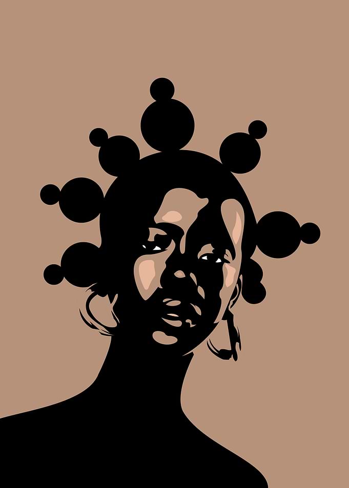 Stylized Portrait of a Woman