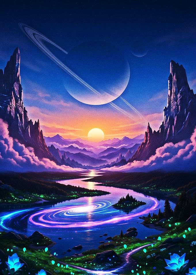 Cosmic River of Eternity