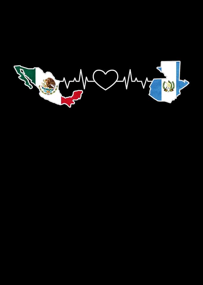 Mexico and Guatemala Heartbeat Design