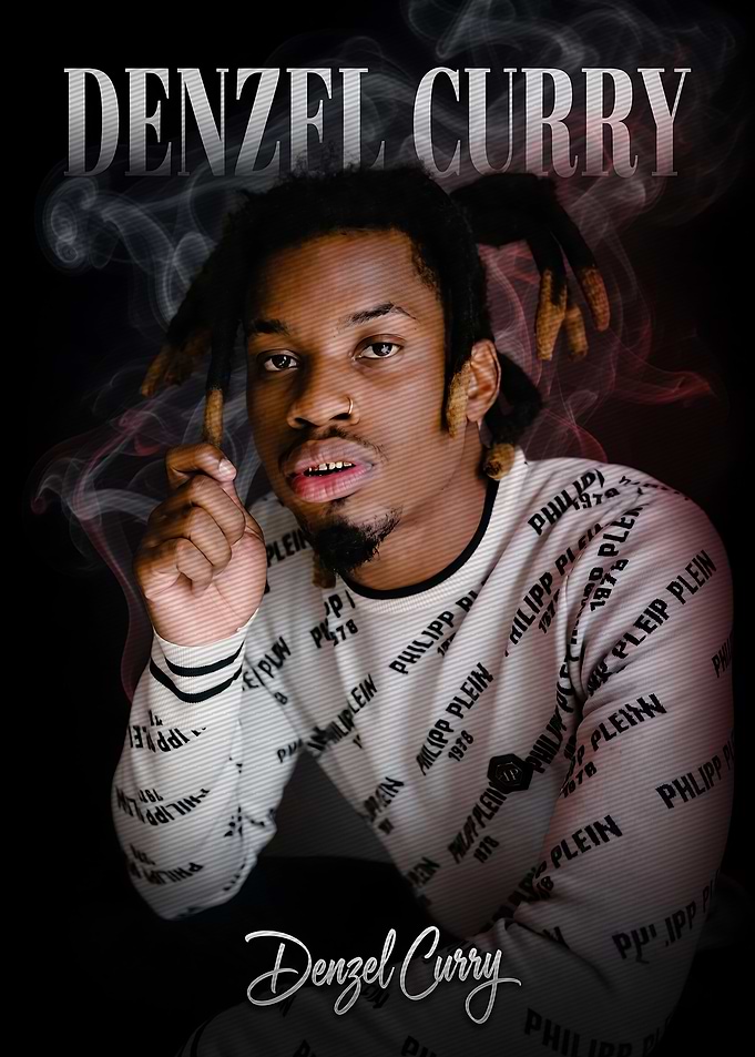 Denzel Curry Portrait Poster