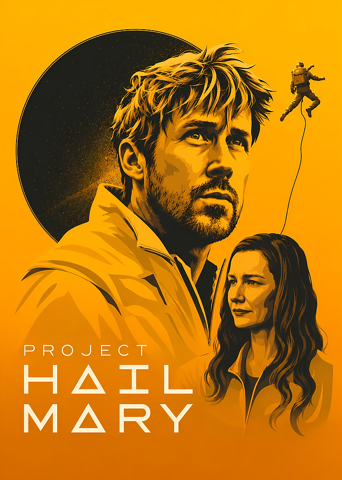 Project Hail Mary Movie Poster Art