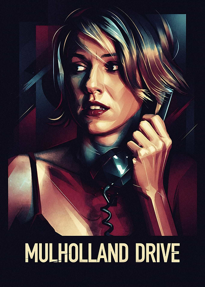 Mulholland Drive Movie Poster Art