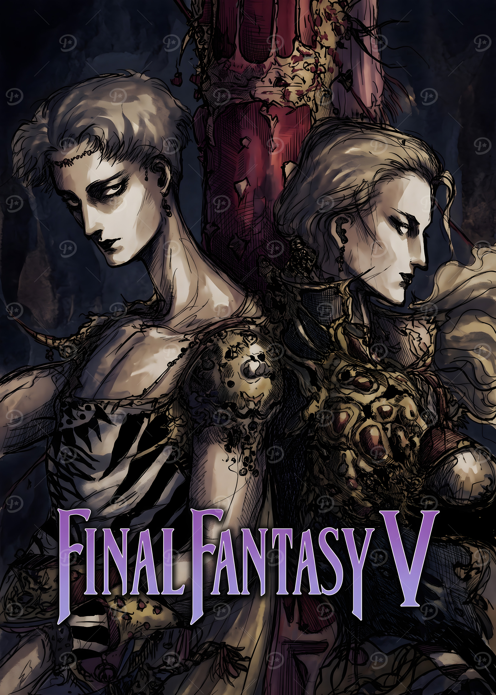 Final fantasy v Posters Online - Shop Unique Metal Prints