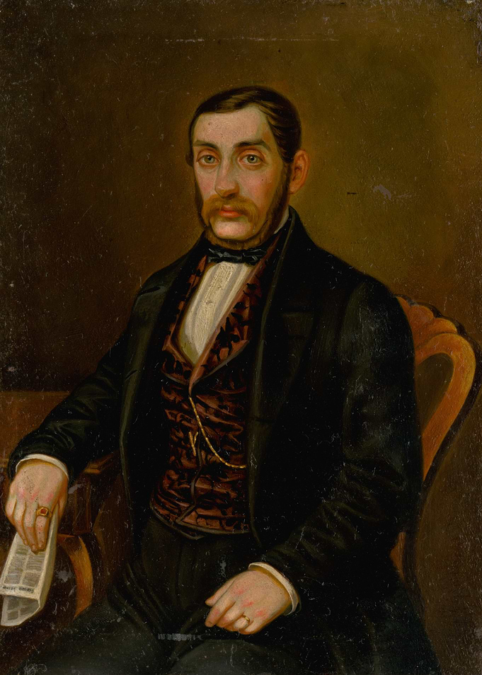 Portrait of a 19th Century Gentleman