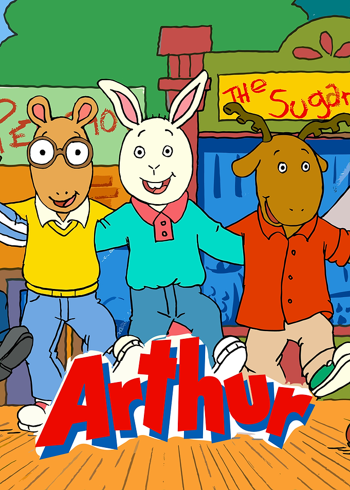 Arthur and Friends Cartoon Poster