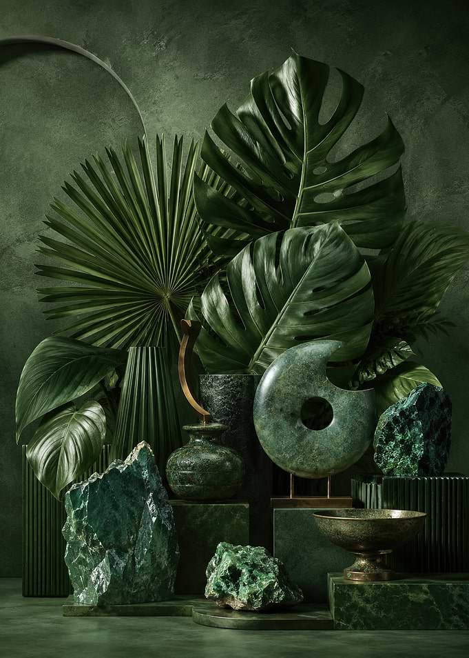 Monochromatic green