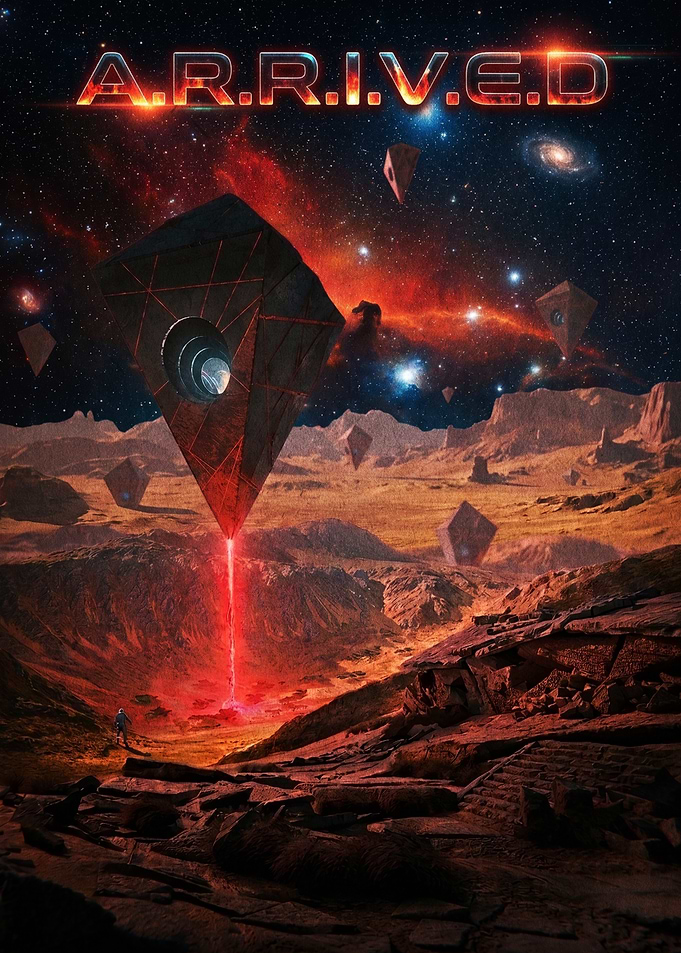 A.R.R.I.V.E.D. Alien Space Landscape