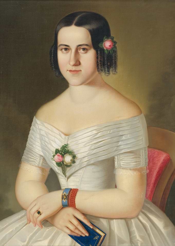 Portrait of a 19th Century Lady