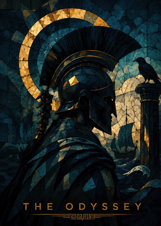 The Odyssey Stained Glass Art