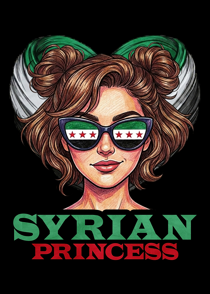 Syrian Princess Graphic Illustration