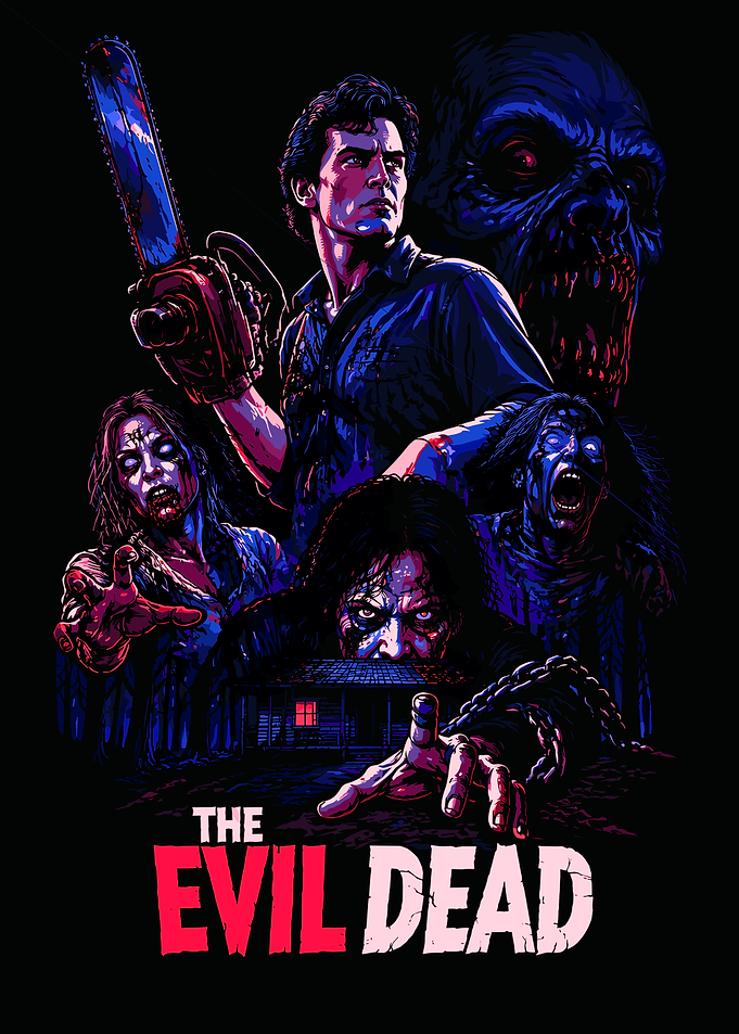 The Evil Dead Movie Poster Art