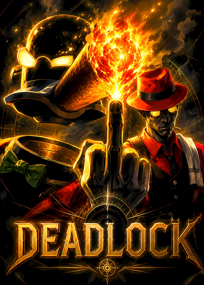 Deadlock Game Key Art Poster